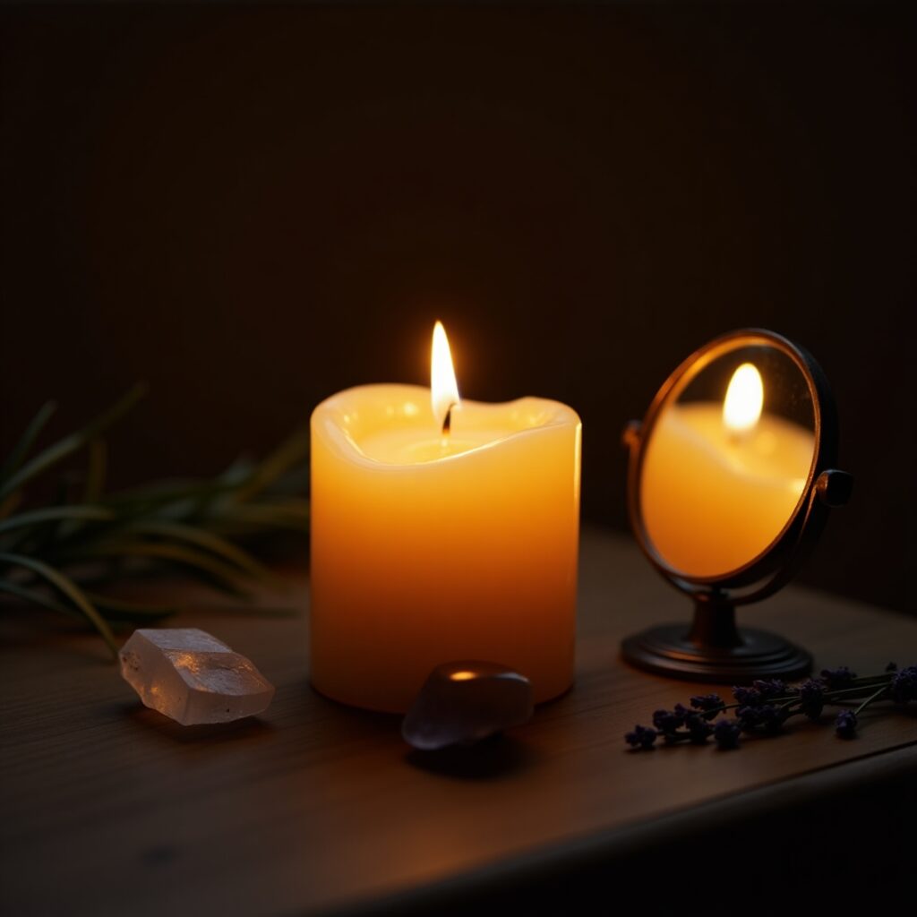 Candela di Cera d’Api: Accendere la Luce Interiore