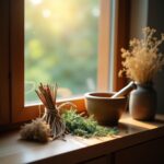 Incenso per la Cura Interiore con Salvia e Achillea