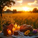 Lughnasadh: Rituale del Primo Raccolto con Erbe Solari