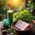 Apatite e erbe verdi: rituale di gratitudine per spegnere l’invidia e ritrovare sé stesse