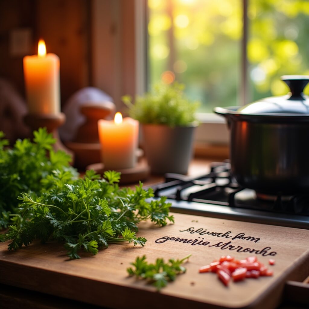 Ricetta magica con ortica e prezzemolo per sentirsi all’altezza