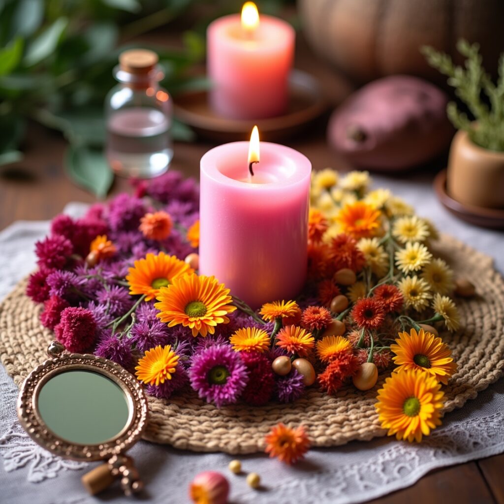 Rosa canina e calendula: rituale per risvegliare la sacralità del femminile