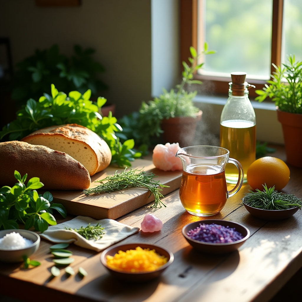 Cucina Incantata: ricette, tisane e rituali con erbe e cristalli