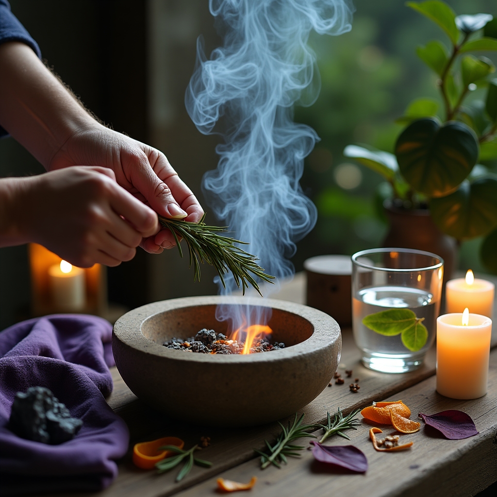 Luna calante in Scorpione: rituali d’erbe e cristalli per sciogliere l’invidia e imparare a bastarsi