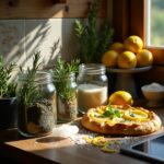 Cucina incantata quotidiana: rosmarino, salvia e limone tra ricette, tisane e piccoli rituali