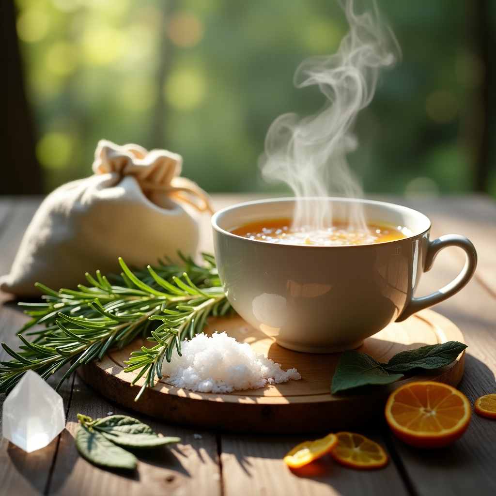 Purificare con erbe, cristalli e luna: pratiche quotidiane semplici e potenti