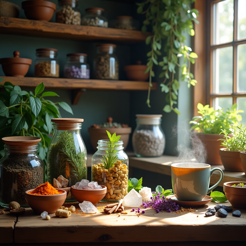 Cucina Incantata: ricette, tisane e piccoli rituali con erbe e cristalli