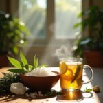 Purificare con Erbe e Cristalli: ricette, tisane e rituali quotidiani