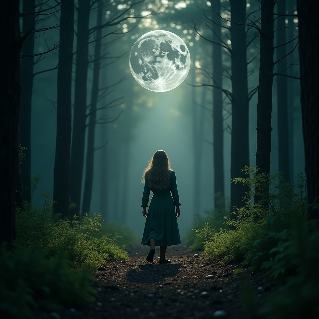 Nel Grembo della Notte: Semi di Luce e Radici di Terra