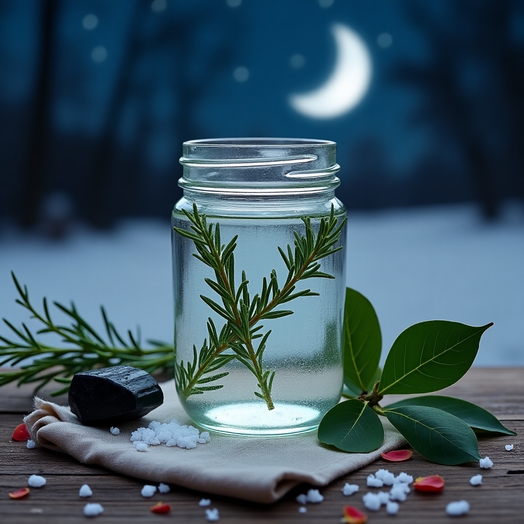 Falce di Luna di gennaio: erbe e cristalli per sciogliere l’invidia e sentirsi all’altezza