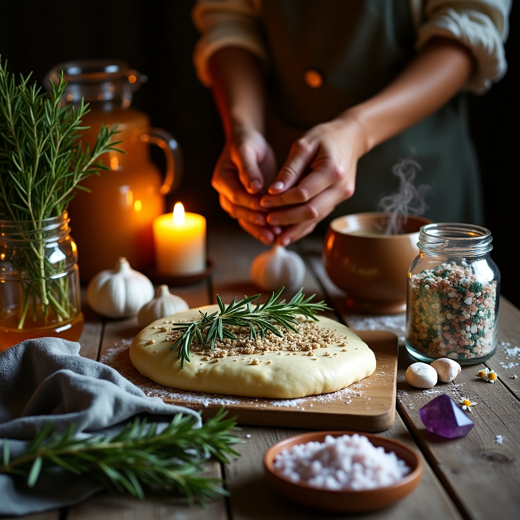 Cucina incantata: ricette, tisane e rituali quotidiani con erbe e cristalli