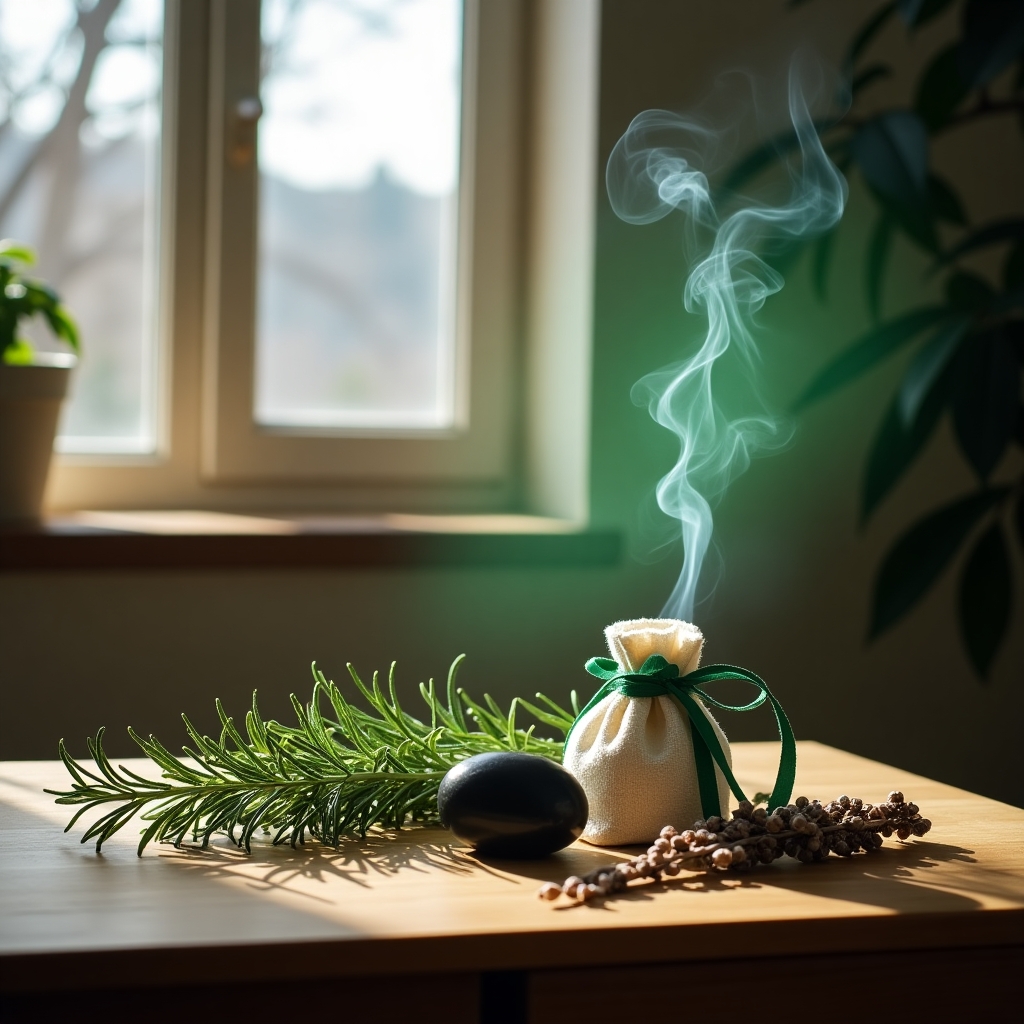 Scudo Verde di Gennaio: erbe e cristalli nella Luna Calante per sciogliere l’invidia e proteggerti dalle colleghe tossiche