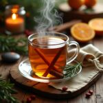 Incantesimi di cucina d’inverno: tisane, sacchetti e acque lunari per giorni forti