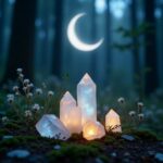 Cristalli e Erbe Magiche: La Saggezza della Pietra di Luna