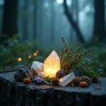 Erbe Magiche e Cristalli: La Saggezza della Pietra di Luna