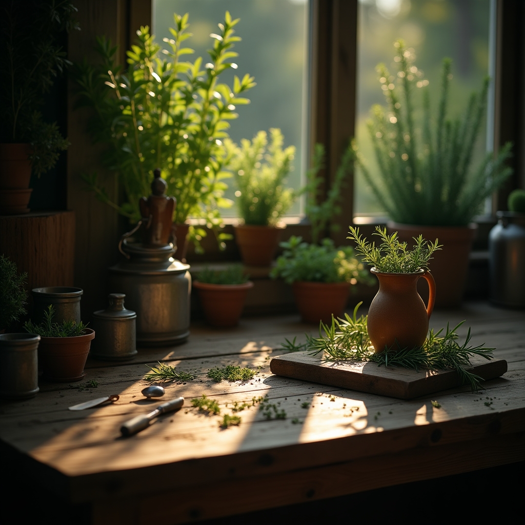 Erbe Magiche in Cucina: La Magia del Rosmarino sotto la Luna Crescente