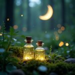 Erbe Magiche: L’Olio Sacro di Luna Crescente per la Purificazione