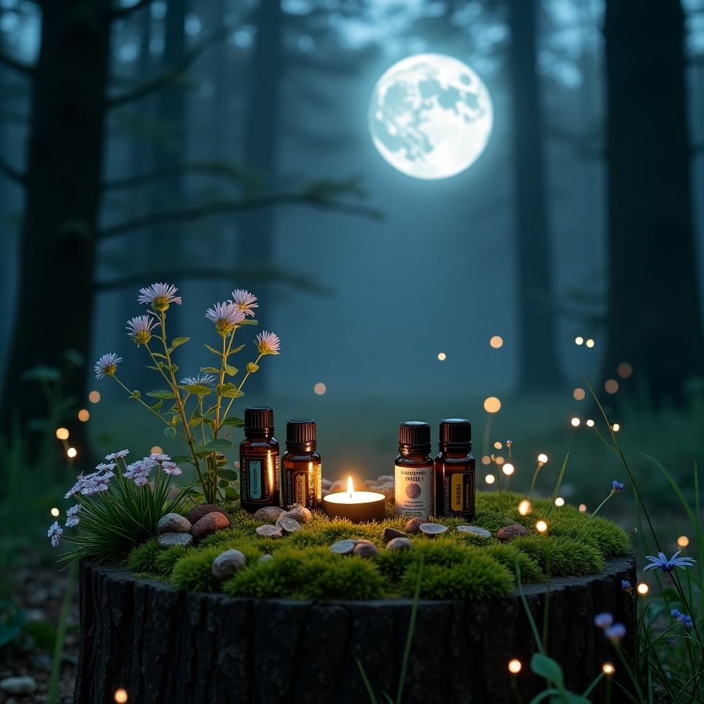 Erbe Magiche e Oli per la Purificazione: L’Incanto della Luna della Neve