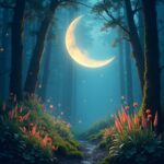 Scopri le Erbe Magiche e il Potere della Pietra di Luna Crescente