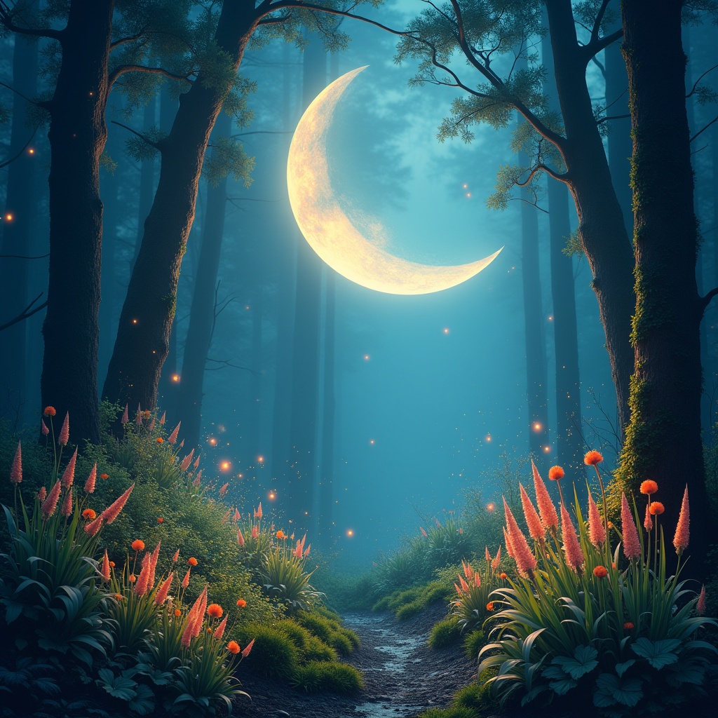 Scopri le Erbe Magiche e il Potere della Pietra di Luna Crescente