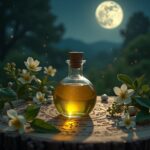 Erbe Magiche: Creare un Olio Magico di Purificazione sotto la Luna Gibbosa Calante