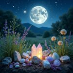 Erbe Magiche e Cristalli: Il Potere della Pietra di Luna