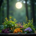 Erbe Magiche per Purificare: Il Potere della Luna del Verme