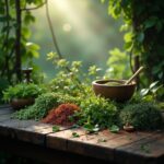 Erbe Magiche per una Purificazione Profonda Durante la Gibbosa Crescente