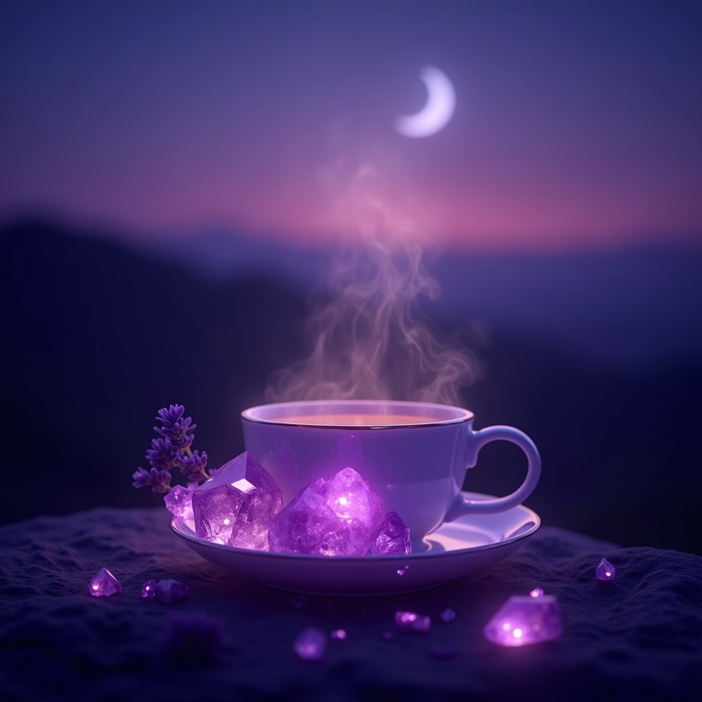 Ametista: La Guida Spirituale tra le Ombre della Luna