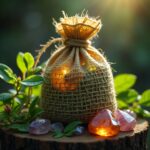 Come Creare un Sacchetto Magico di Protezione con Erbe e Cristalli