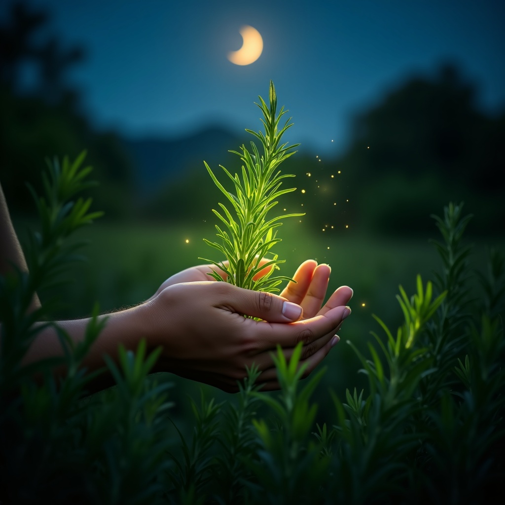 Ritualità e Magia Verde: Protezione, Amore e Coraggio sotto la Luna Crescente