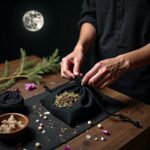 Come Creare un Sacchetto Magico di Protezione: Erbe, Cristalli e Rituale sotto la Luna Calante