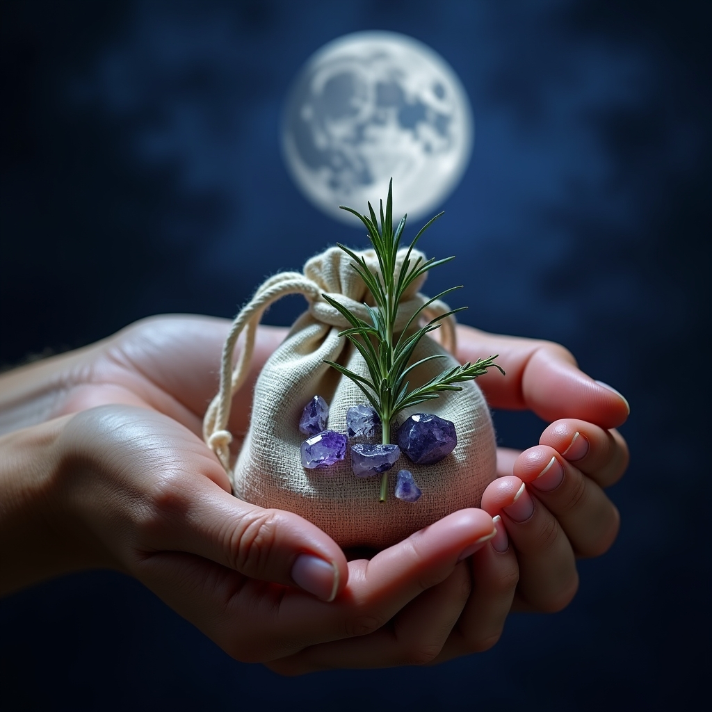 Come Creare un Sacchetto Magico di Protezione: Erbe, Cristalli e Rituale