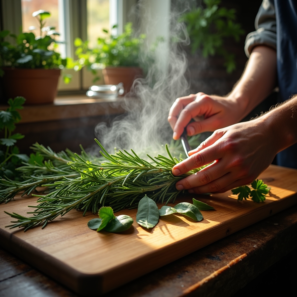 Erbe Magiche in Cucina: Saperi Antichi e Incantesimi tra i Fornelli